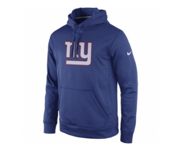 New York Giants Nike Royal Practice Performance Pullover Hoodie