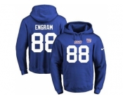 Nike New York Giants #88 Evan Engram Royal Blue Name & Number Pullover NFL Hoodie