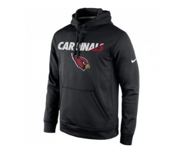 Arizona Cardinals Nike Kick Off Staff Black Performance Pullover Hoodie