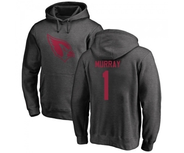 Football Arizona Cardinals #1 Kyler Murray Ash One Color Pullover Hoodie