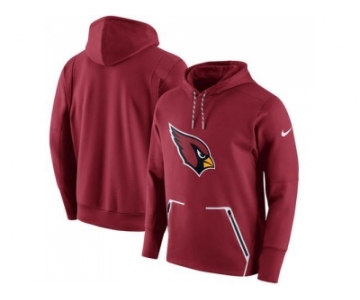 Men Arizona Cardinals Nike Cardinal Champ Drive Vapor Speed Pullover Hoodie