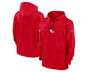 Men's Arizona Cardinals Red Performance Pullover Hoodie