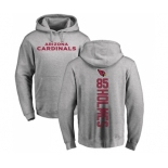 NFL Nike Arizona Cardinals #85 Gabe Holmes Ash Backer Pullover Hoodie