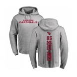 NFL Nike Arizona Cardinals #86 Ricky Seals-Jones Ash Backer Pullover Hoodie