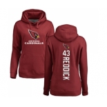 NFL Women's Nike Arizona Cardinals #43 Haason Reddick Maroon Backer Pullover Hoodie