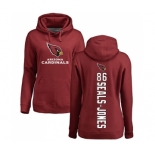 NFL Women's Nike Arizona Cardinals #86 Ricky Seals-Jones Maroon Backer Pullover Hoodie