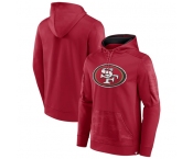 Men's San Francisco 49ers Red On The Ball Pullover Hoodie