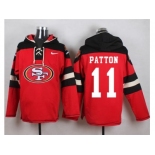 Nike San Francisco 49ers #11 Quinton Patton Red Player Pullover Hoodie