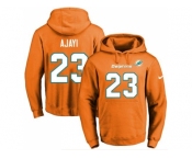 Nike Miami Dolphins #23 Jay Ajayi Orange Name & Number Pullover NFL Hoodie