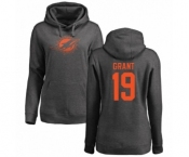 NFL Women's Nike Miami Dolphins #19 Jakeem Grant Ash One Color Pullover Hoodie