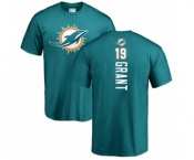 NFL Nike Miami Dolphins #19 Jakeem Grant Aqua Green Backer T-Shirt