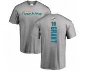 NFL Nike Miami Dolphins #19 Jakeem Grant Ash Backer T-Shirt