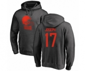 NFL Nike Cleveland Browns #17 Greg Joseph Ash One Color Pullover Hoodie