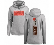 NFL Women's Nike Cleveland Browns #17 Greg Joseph Ash Backer Pullover Hoodie