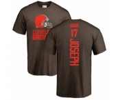 NFL Nike Cleveland Browns #17 Greg Joseph Brown Backer T-Shirt