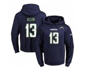 Nike San Diego Chargers #13 Keenan Allen Navy Blue Name & Number Pullover NFL Hoodie