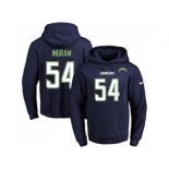 Nike San Diego Chargers #54 Melvin Ingram Navy Blue Name & Number Pullover NFL Hoodie