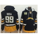 Nike San Diego Chargers #99 Joey Bosa Navy Blue Gold Name & Number Pullover NFL Hoodie