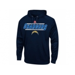 San Diego Chargers Majestic Navy Blue Synthetic Hoodie Sweatshirt