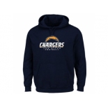 San Diego Chargers Navy Blue Critical Victory Pullover Hoodie