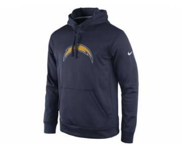 San Diego Chargers Nike Navy Practice Performance Pullover Hoodie