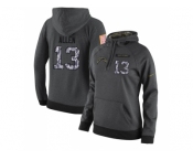 NFL Women's Nike San Diego Chargers #13 Keenan Allen Stitched Black Anthracite Salute to Service Player Performance Hoodie