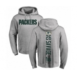 Football Green Bay Packers #26 Darnell Savage Jr. Ash Backer Hoodie