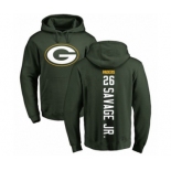 Football Green Bay Packers #26 Darnell Savage Jr. Green Backer Hoodie