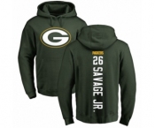 Football Green Bay Packers #26 Darnell Savage Jr. Green Backer Hoodie