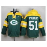 Nike Green Bay Packers #51 Nate Palmer Green Player Pullover NFL Hoodie