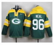 Nike Green Bay Packers #96 Mike Neal Green Player Pullover NFL Hoodie