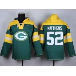 nike nfl jerseys green bay packers #52 clay matthews yellow-green-1[pullover hooded sweatshirt]