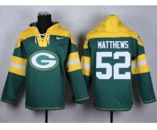 nike nfl jerseys green bay packers #52 clay matthews yellow-green-1[pullover hooded sweatshirt]