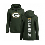 Football Women's Green Bay Packers #26 Darnell Savage Jr. Green Backer Hoodie