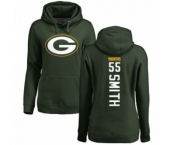 Football Women's Green Bay Packers #55 Za'Darius Smith Green Backer Hoodie