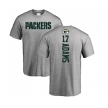 Football Green Bay Packers #17 Davante Adams Ash Backer T-Shirt