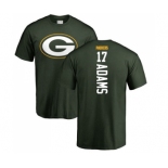 Football Green Bay Packers #17 Davante Adams Green Backer T-Shirt