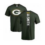 Football Green Bay Packers #91 Preston Smith Green Backer T-Shirt