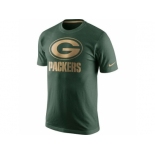 Men's Nike Green Bay Packers Championship Drive Gold Collection Performance T-Shirt Green