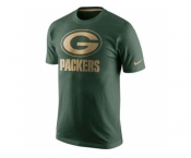 Men's Nike Green Bay Packers Championship Drive Gold Collection Performance T-Shirt Green