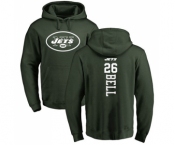 Football New York Jets #26 Le'Veon Bell Green Backer Pullover Hoodie