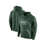 Men New York Jets Nike Green Champ Drive Vapor Speed Pullover Hoodie