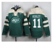 Nike New York Jets #11 Jeremy Kerley Green Player Pullover NFL Hoodie