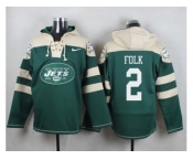 Nike New York Jets #2 Nick Folk Green Player Pullover NFL Hoodie