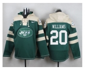 Nike New York Jets #20 Marcus Williams Green Player Pullover NFL Hoodie