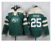 Nike New York Jets #25 Calvin Pryor Green Player Pullover NFL Hoodie