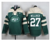 Nike New York Jets #27 Dee Milliner Green Player Pullover NFL Hoodie