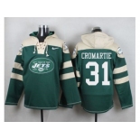 Nike New York Jets #31 Antonio Cromartie Green Player Pullover NFL Hoodie