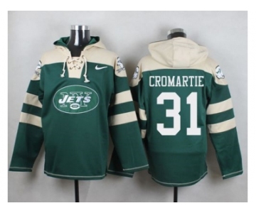 Nike New York Jets #31 Antonio Cromartie Green Player Pullover NFL Hoodie