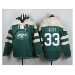 Nike New York Jets #33 Chris Ivory Green Player Pullover NFL Hoodie